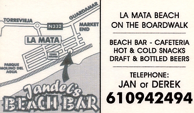 Bars in La Mata - Jandels